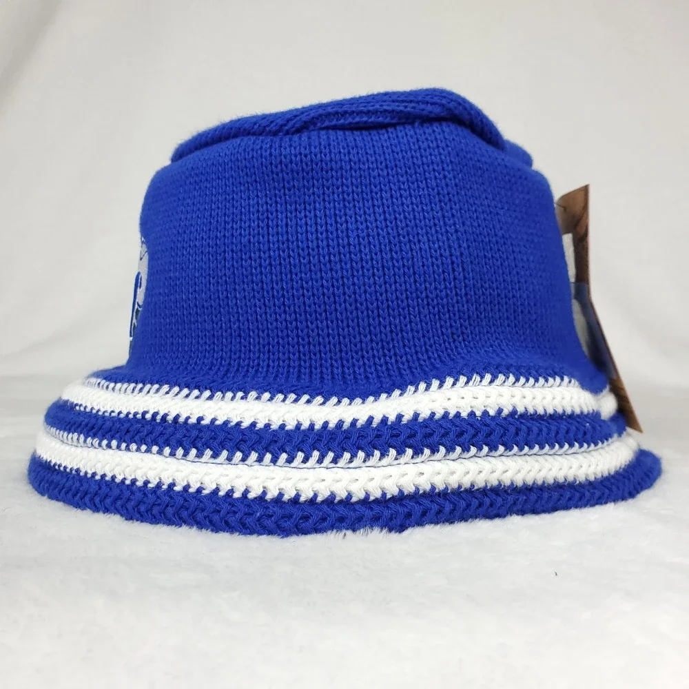Dallas Mavs Mitchell &‎ Ness NBA Bucket Hat Cap Embroidery Logo Blue NWT